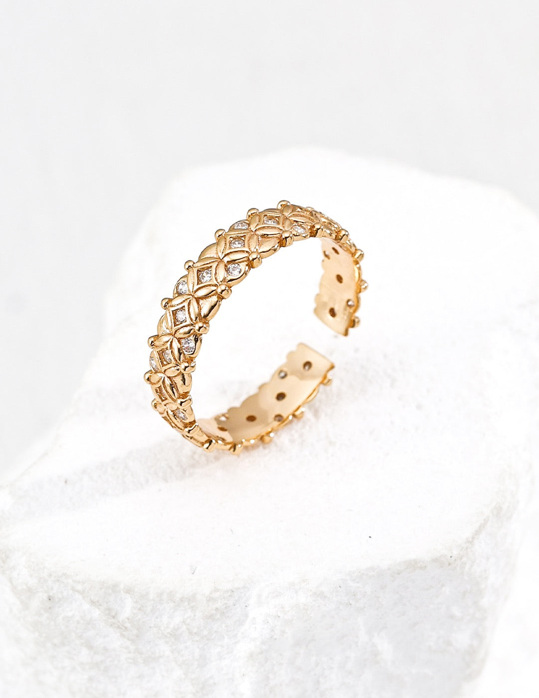 Prosperity Coin Vintage Ring