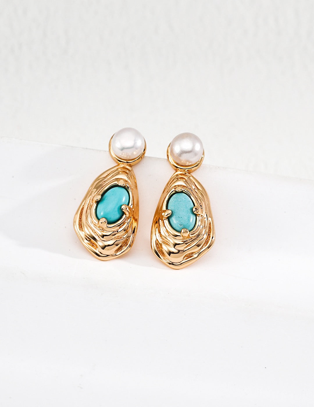 Molten Duo Collection – Turquoise &amp; Pearl