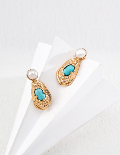 Molten Duo Collection – Turquoise &amp; Pearl