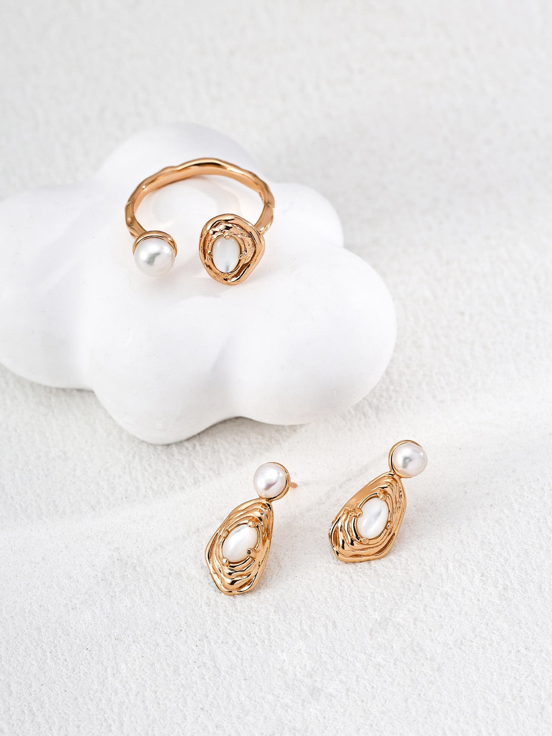 Molten Duo Collection – Turquoise &amp; Pearl