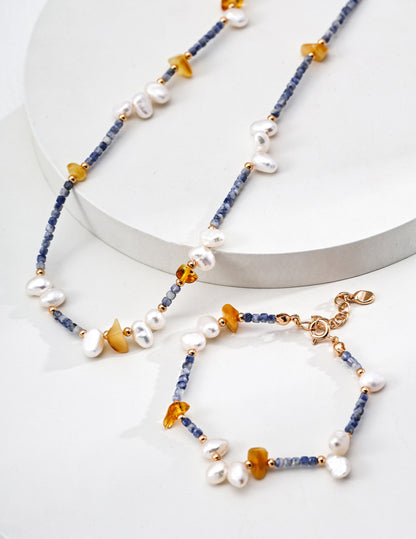 Golden Hour Pearl &amp; Stone Set