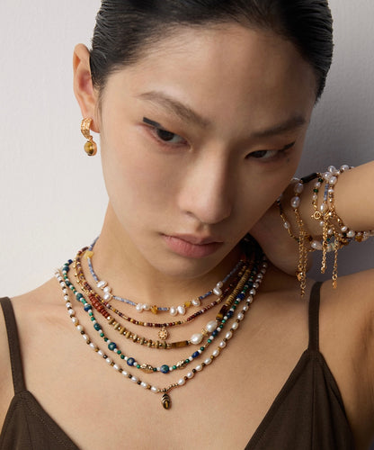Golden Hour Pearl &amp; Stone Set