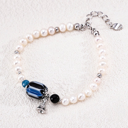 Himalayan Glass Pearl Bracelet