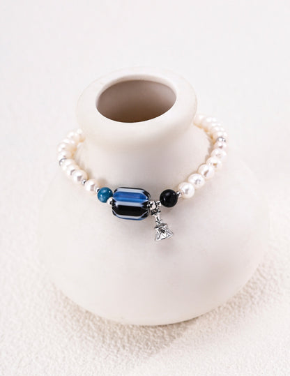 Himalayan Glass Pearl Bracelet