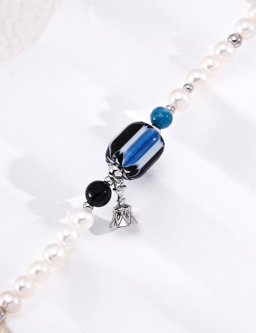 Himalayan Glass Pearl Bracelet