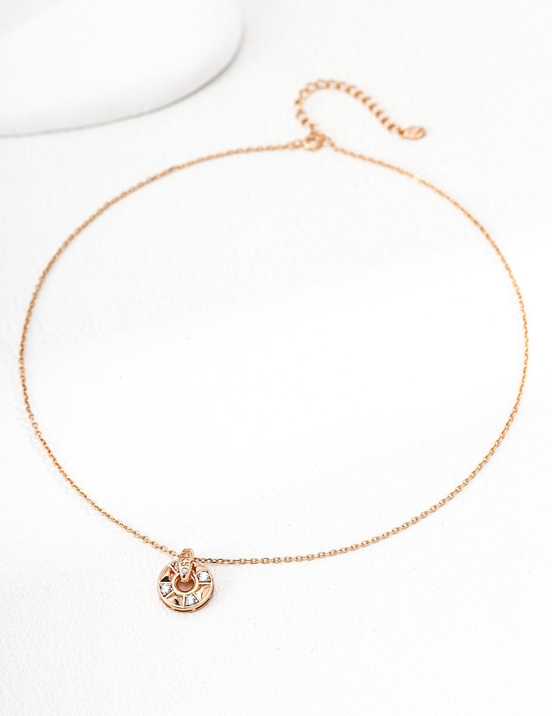 Lucky Wheel Pendant Necklace & Ring Set