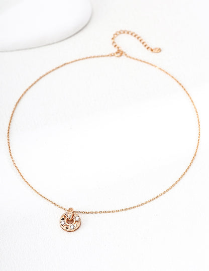 Lucky Wheel Pendant Necklace & Ring Set