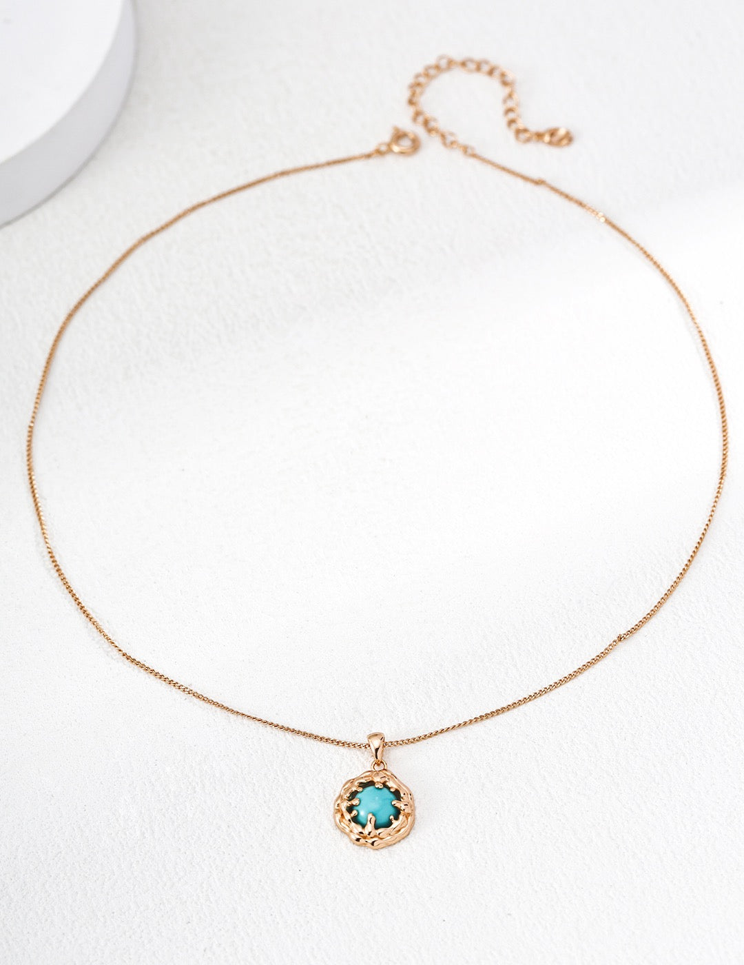 Vintage Turquoise & Tiger’s Eye Pendant & Earrings Set
