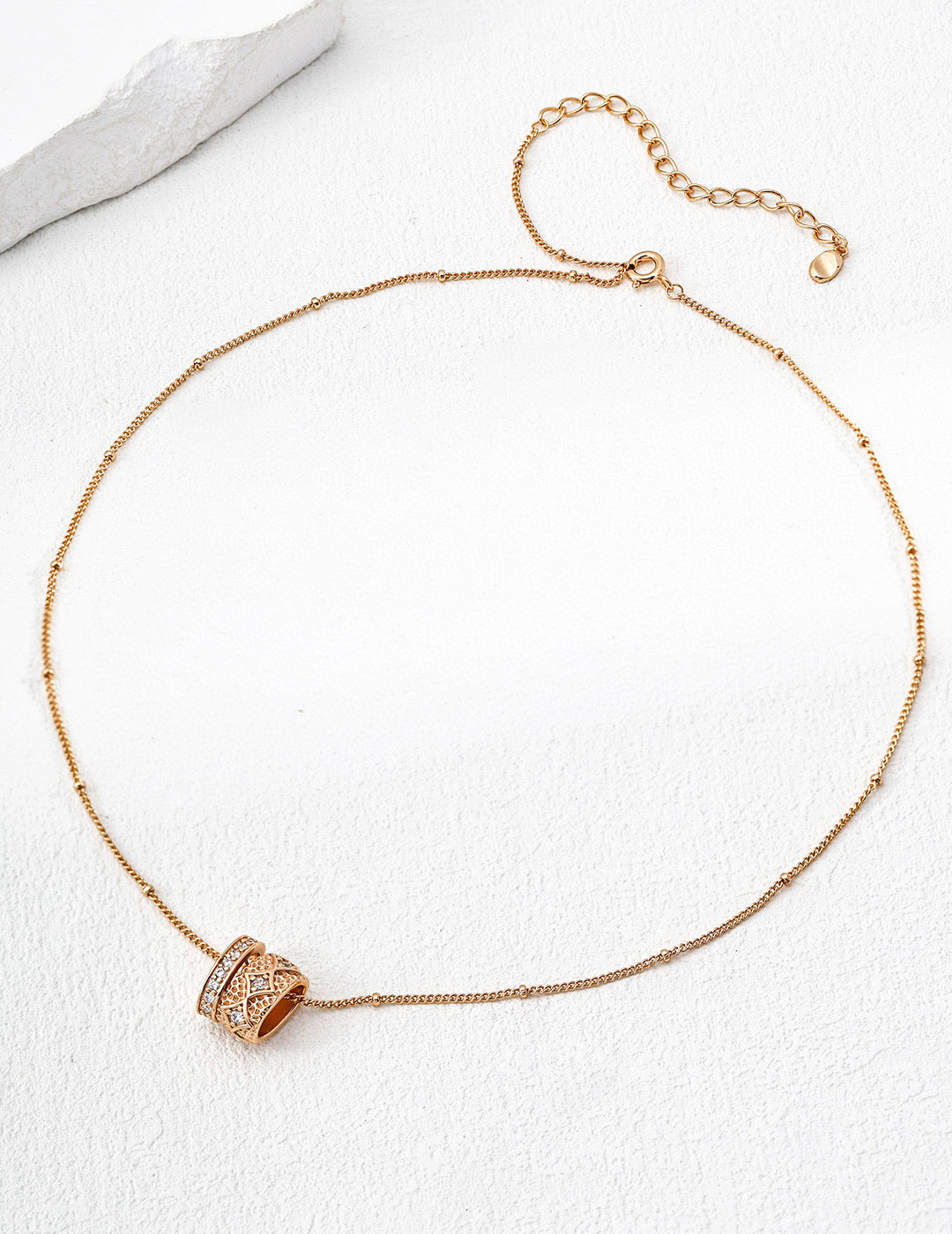 “S925 Sliding Zircon Pendant – Sparkle in Motion.” “Vintage Shine – Movable Zircon Charm Necklace.”