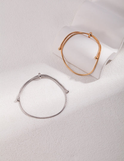 Gleam Threa S925 silver bracelet