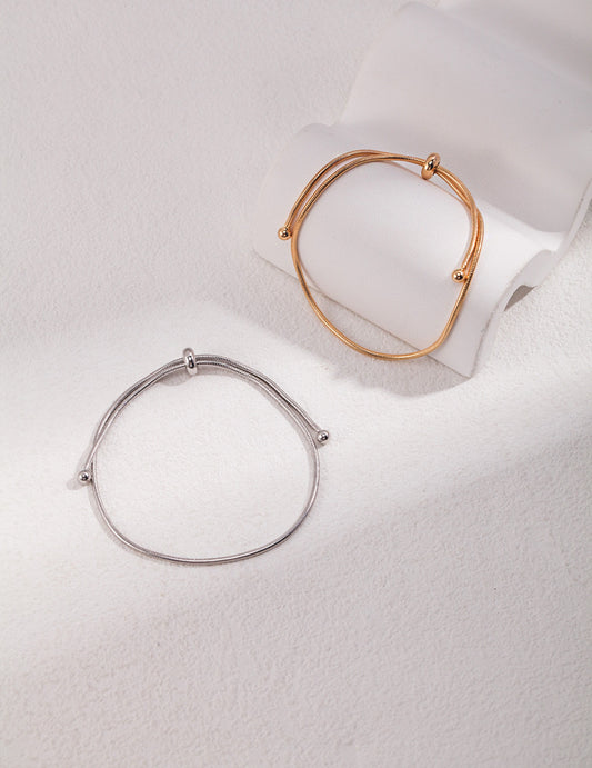 Gleam Threa S925 silver bracelet
