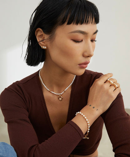 ✨ Adjustable Double-Finger Ring