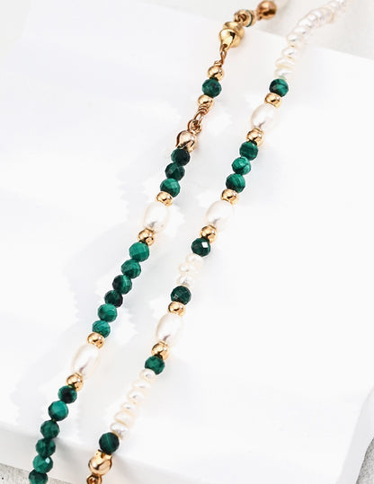 Emerald Pearl Set