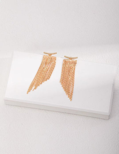 S925 silver detachable vintage earrings