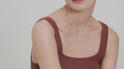 Natural Jade Star Necklace & Bracelet