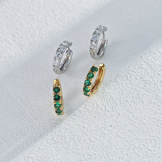 Classic Sparkle Hoops